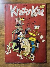 KRAZY KAT 3 DELL PUBLISHING COMICS 1952 RARE GOLDEN AGE VINTAGE picture