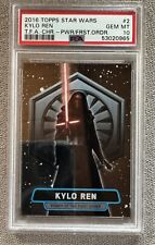 2016 Star Wars Topps Chrome KYLO REN - Rookie PSA 10  #2 of 9 Rc picture