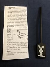 🔥 Vintage Magic Paddle - Rabbit Collectible Paddle Magic Trick - New🔥🔥 picture