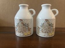 Vintage Jug-Coop Style Chicken On The Nest W/Chicks—Salt & Pepper Shakers picture