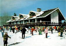 Postcard featuring PICO Ski Area in Vermont with cozy lodge and entertainment. picture