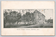 Postcard Emporia, Kansas, Ks, 1908, State Normal School A691 picture