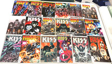 KISS #1-10 LOT OF 19 PLUS KISS PSYCHO CIRUS STICKERS DYNAMITE 2016 NICE LOT picture