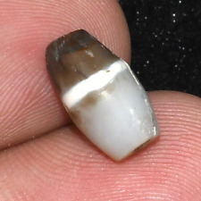 Genuine Ancient Bactrian Banded Agate Bead with Stripe from Balkh Afghanistan picture