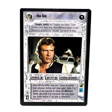 1995 Decipher Star Wars Han Solo Collectible Trading Card picture