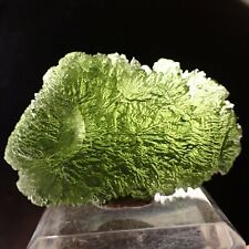 Natural Moldavite Green Aerolites Czech Meteorites Crystal Energy Apotropaic 1PC picture