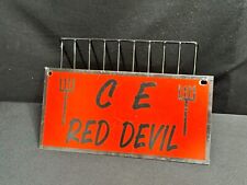 USAF CE Red Devil License Plate picture