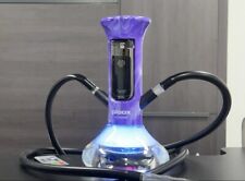 PLOOX Portable Hookah Full Kit Remote for light with One Free Flavor 9 color picture