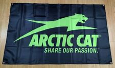 Arctic Cat Banner flag Snowmobile Vinyl Snocross Garage Racing Trailer Sign picture