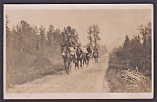 c 1910-1914 RPPC Photo VALDEZ - FAIRBANKS WAGON ROAD, PS Hunt Photo J1273 picture