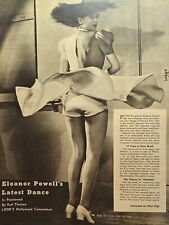 Eleanor Powell Dance Preview Latest Movie Honolulu 3 Pages Vintage Print 1939 picture