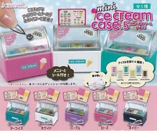 mini ice cream case Part.5 Mascot Capsule Toy 5 Types Full Comp Set Gacha New picture