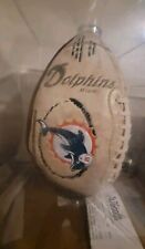 Vintage Miami Dolphins  Autographed Bob Griese, Displaycase Football  picture