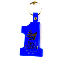 First Federal Tag Master DP 101 #1 Blue Keychain picture