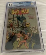 BATMAN # 86 CGC 4.0 OW First appearance of the Batmarine 1954 Golden Age Comic picture