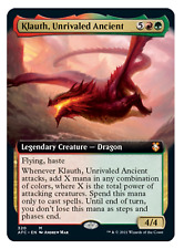 [MTG] Klauth, Unrivaled Ancient - Extended Art (AFC) (320) NM picture