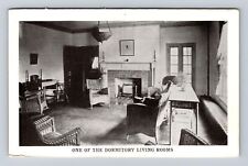 Greeley CO-Colorado, Colorado St Teachers College Interior Dorm Vintage Postcard picture