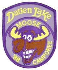 1988 Darien Lake Moose Camporee Seneca Waterways Council Patch Boy Scouts BSA picture