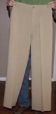 WW II US ARMY USAAF OFFICER'S KHAKI WOOL UNIFORM TROUSERS NO HOLES picture