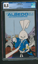 Albedo #4 CGC 8.5 White Thoughts & Images 1985 Stan Sakai picture