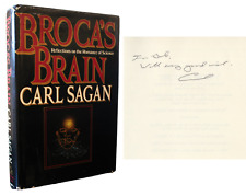 Carl Sagan ~ Signed Autographed Broca's Brain 1st Ed. Hardcover Book ~ PSA DNA picture