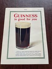 Guinness Vintage Ad Guinness Is Good for You Natural Aid Insomnia() Sketch 1929 picture