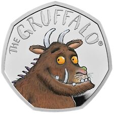 2019 The Gruffalo UK 50p Silver Proof Coin by Royal Mint - Julia Donaldson Book picture