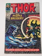 The Mighty Thor 134 1st App High Evolutionary 1st Man-Beast Silver Age 1966 picture