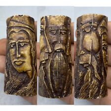 Extremely Amazing Old Roman Greek Different Picture B0ne Cylinder Seal Rare picture
