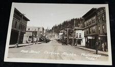 Cardova,Alaska , First St. Real Photo, 1930s Unused Postcard picture