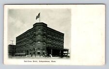 Independence KS-Kansas, Carl-Leon Hotel Advertising, Antique, Vintage Postcard picture