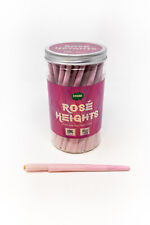 Rose Height Pink Pre - Rolled King Size Cones - 80 Cones w/ Filter Tips picture