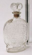 GORGEOUS SCHENLEY BOURBON WHISKEY GLASS BOTTLE with TOP and Stamps picture