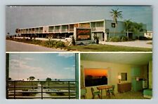 Sarasota FL-Florida, Sun-N-Sand Apartments, Vintage Postcard picture