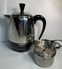 Farberware Super Fast Fully Automatic 4 Cup Vintage Coffee Percolator Model #240 picture