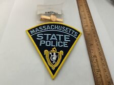 MA. State  Police collectors new patch + custom tie bar limited set 2 pieces picture