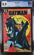 Batman #423 Newsstand CGC 8.0 White Pages Todd Mcfarlane Cover - KEY #4380149001 picture