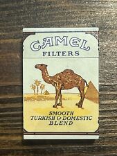 Vintage Camel Filters Hard Pack Cigarette Pack Style Lighter W/ Flip Top picture