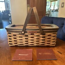 Longaberger 2007 American Craft Traditions Woven Memories Bskt, Protector & Lid picture