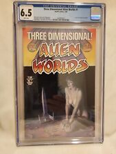 Three Dimensional Alien Worlds 1 w/3D Glasses Pacific Comics 1984 Dave Stevens picture