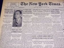 1951 JANUARY 26 NEW YORK TIMES - 150,000 4-F'S FACING DRAFT - NT 2054 picture
