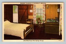 Warm Springs GA-Georgia, Little White House, Roosevelt, Vintage Postcard picture