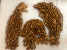 Wholesale bulk rosary,36 Olive wood catholic rosaries from NAZARETH holy land picture