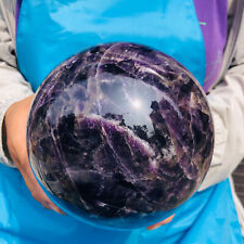 8.75LB Natural dream amethyst sphere quartz polished ball crystal healing decor picture
