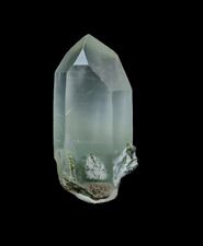 Aesthetic Amphibole & Epidote Included Quartz Crystal From Baluchistan Pakistan. picture