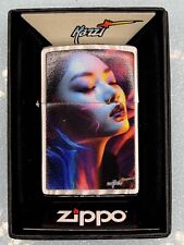 2024 Mazzi Pinup Girl 46409 Chrome Zippo Lighter NEW picture