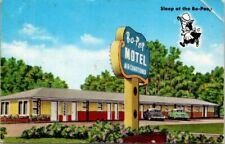 South Fulton KY Bo Peep Motel Artist Rendering 1950s Autos postcard HQ10 picture