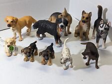 Schleich Lot of 10 Dogs and Puppies Animals Figurines Zoo picture