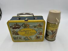 VTG Roy Rogers and Dale Evans Double R Bar Ranch Lunchbox + Thermos 1955 picture