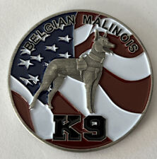 FBI K9 Belgian Malinois Hero Challenge Coin picture